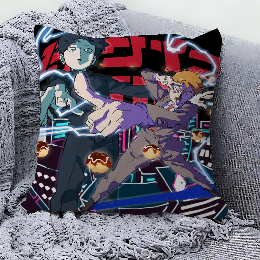 Mob Psycho 100 Cushion Cover Pillow Cover Decor Pillowcase Printed Cushion Case For Couch 40x40 cm
Mob Psycho 100 Cushion Cover Pillow Cover Decor Pillowcase Printed Cushion Case For Couch 40x40 cm