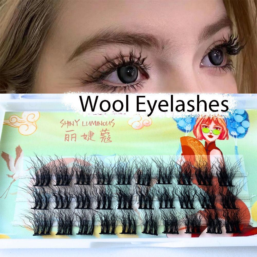 Natural Long Curly False Eyelashes Charming Fluffy Lashes Wool Eyelashes Eye Lashes Extension
Natural Long Curly False Eyelashes Charming Fluffy Lashes Wool Eyelashes Eye Lashes Extension