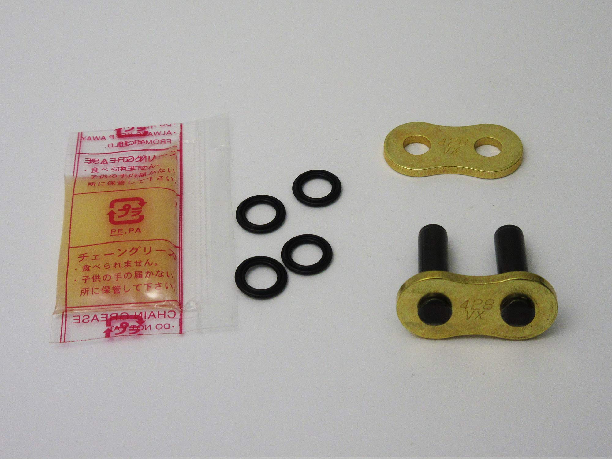 D.I.D (Daido Kogyo) motorcycle caulking joint 428VX-ZJG&G (gold) X-ring for two-wheeled motorcycles
D.I.D (Daido Kogyo) motorcycle caulking joint 428VX-ZJG&G (gold) X-ring for two-wheeled motorcycles
