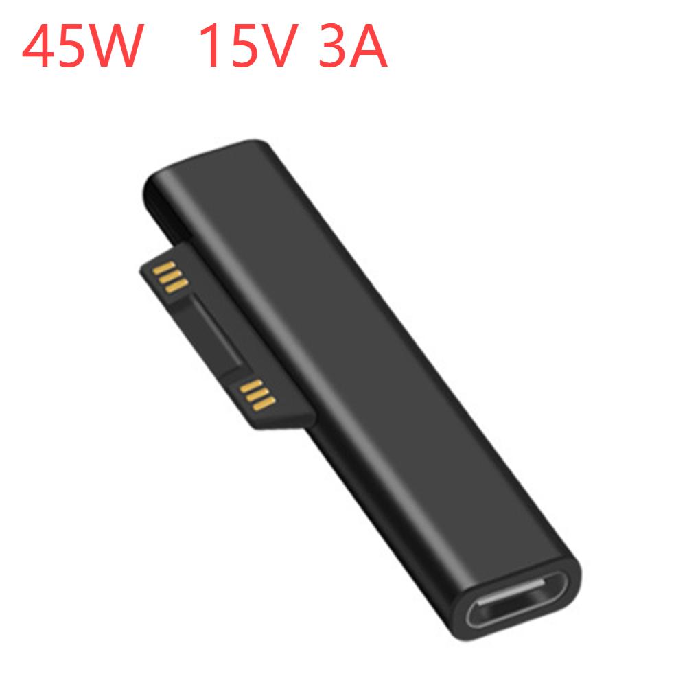 102W 6.8A PD Fast Charging Plug Converter for Microsoft Surface Pro X 8 7 6 5 4 3 Go Book USB C Charger Magnetic Power Adapter
102W 6.8A PD Fast Charging Plug Converter for Microsoft Surface Pro X 8 7 6 5 4 3 Go Book USB C Charger Magnetic Power Adapter