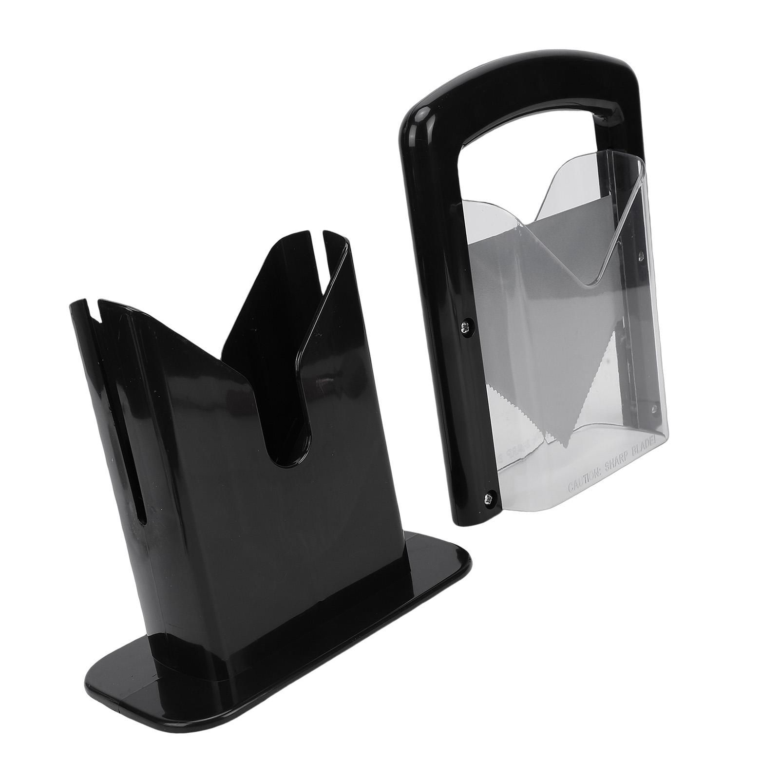 Bagel Cutter Stainless Steel Serrated Blade Kitchen Bread Slicing Tool with Handle
Bagel Cutter Stainless Steel Serrated Blade Kitchen Bread Slicing Tool with Handle