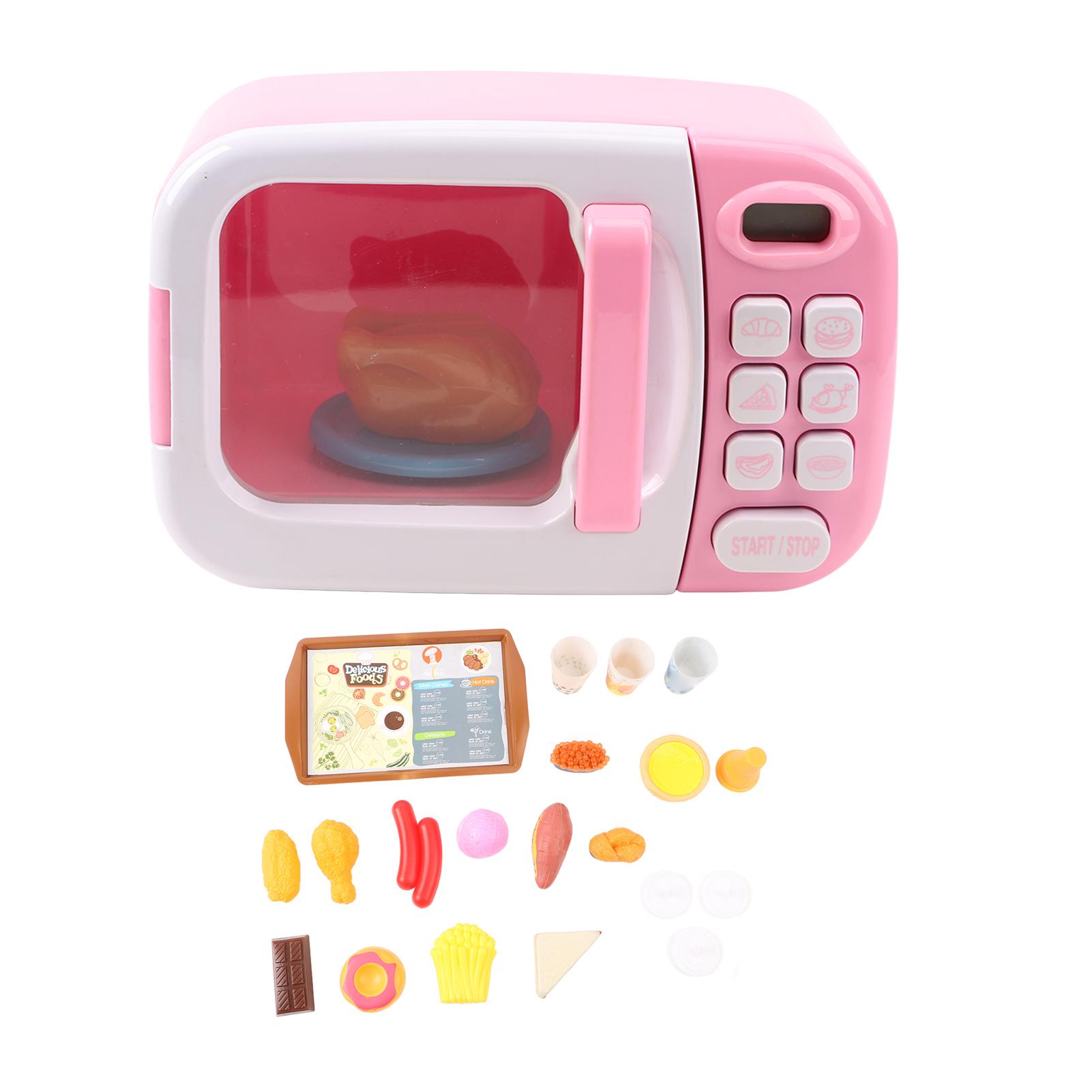 Pretend Play Kitchen Toy Interesting Cute Electronic Microwave Toys Kitchen Play Set with Sound
Pretend Play Kitchen Toy Interesting Cute Electronic Microwave Toys Kitchen Play Set with Sound