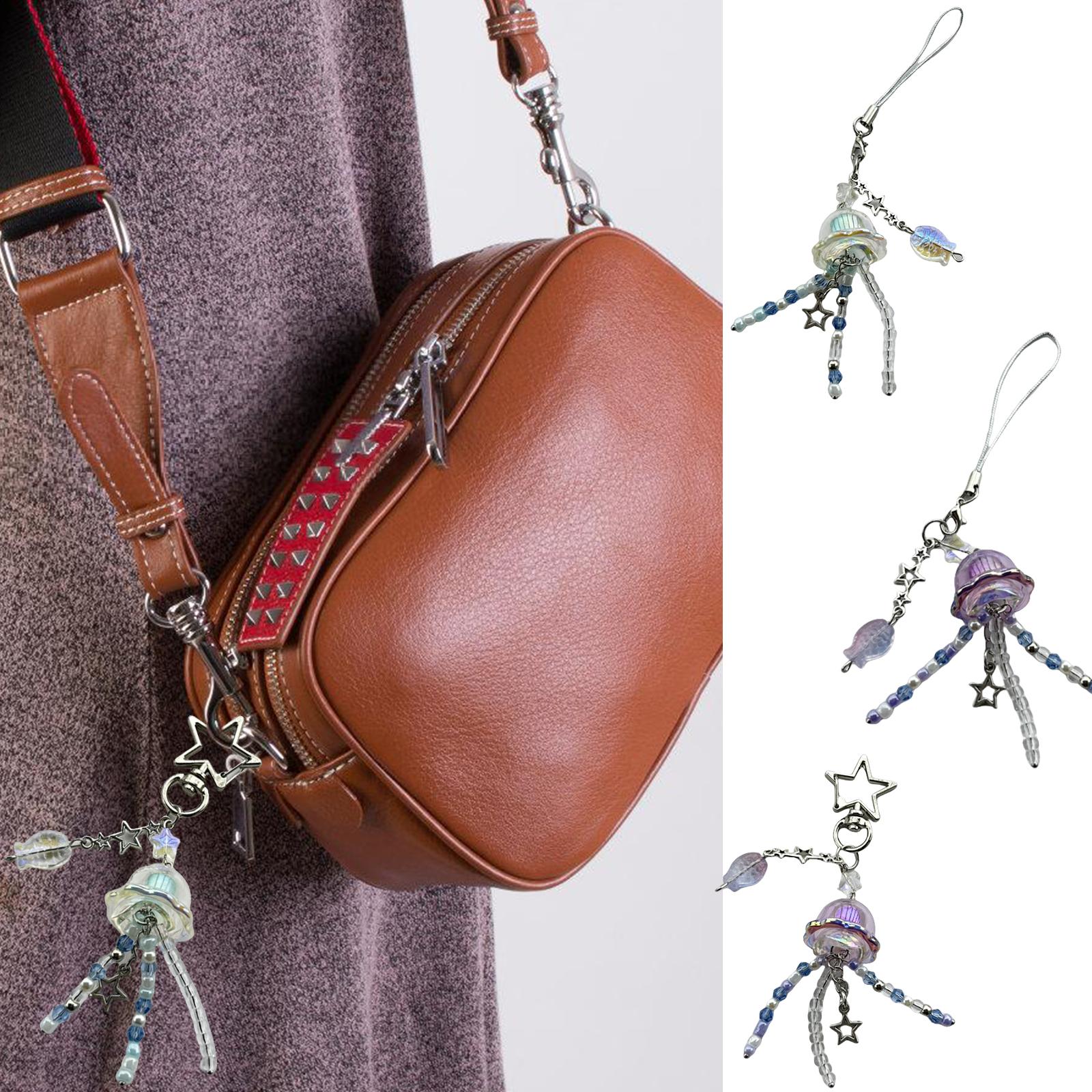 Stylish Star Phone Strap with Jellyfish Fringe Youthful Star Phone Accessory Keychain with Tassels for Fashionable Look T2 белый
Stylish Star Phone Strap with Jellyfish Fringe Youthful Star Phone Accessory Keychain with Tassels for Fashionable Look T2 белый