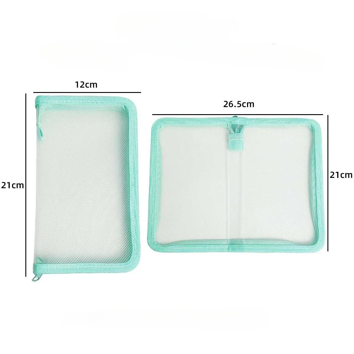 1Pc INS Transparent Simple Scrapbook Storage Bag Journal Scrapbooking Supplies Stationery Organizer Girl Pencil Case Tool Pouch 12x21cm мятный
1Pc INS Transparent Simple Scrapbook Storage Bag Journal Scrapbooking Supplies Stationery Organizer Girl Pencil Case Tool Pouch 12x21cm мятный