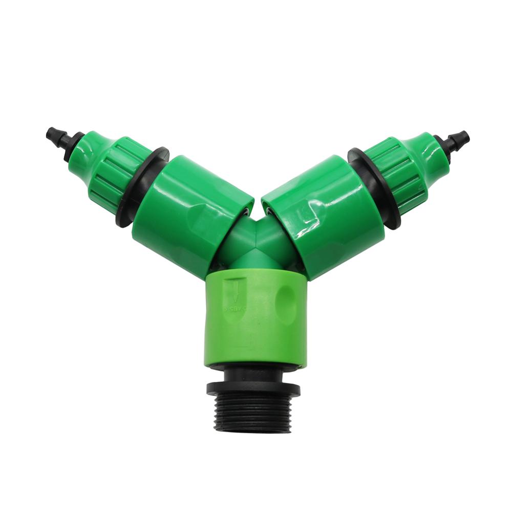 Garden Irrigation Type Y 3-Way Splitter 3/4 Male thread,1/2 Inch Hose Fittings to 4mm/8mm hose Adapter 1 set
Garden Irrigation Type Y 3-Way Splitter 3/4 Male thread,1/2 Inch Hose Fittings to 4mm/8mm hose Adapter 1 set