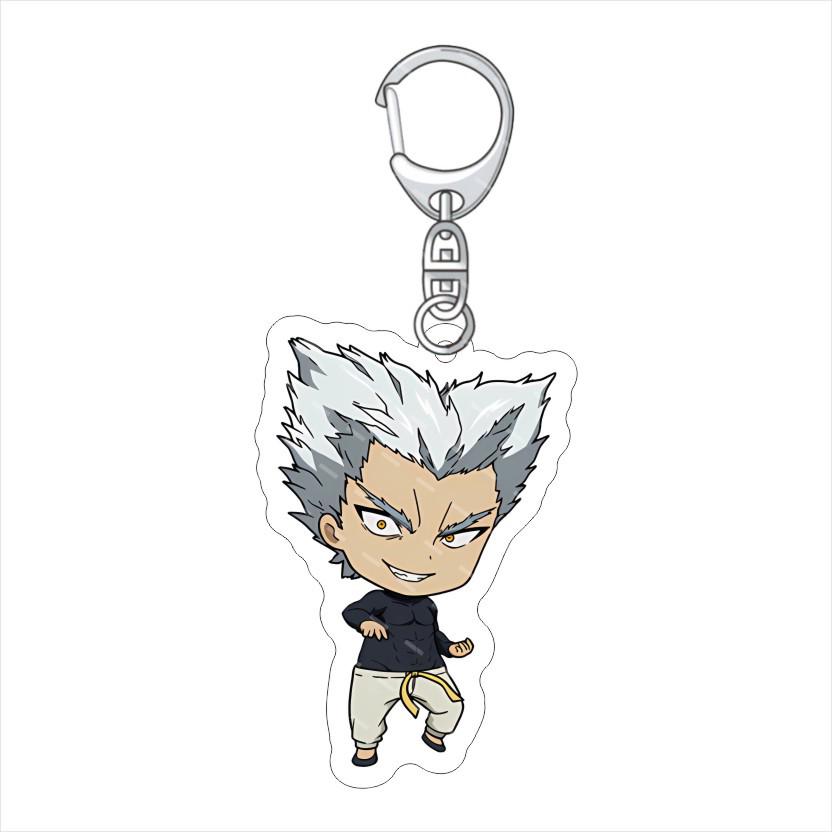 Акриловый брелок с персонажами Ванпанчмена: Король, Сайтама, Генос и Гароу Шарм 60MM Double-sided HD
Акриловый брелок с персонажами Ванпанчмена: Король, Сайтама, Генос и Гароу Шарм 60MM Double-sided HD