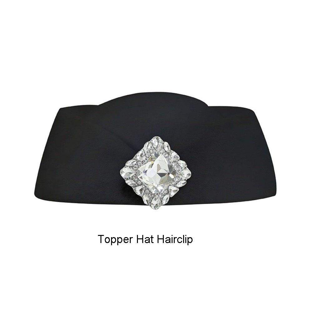 Rhinestone Topper Hat British Style Flight Attendant Hat Wool Beret Hat Photography Decoration Style B
Rhinestone Topper Hat British Style Flight Attendant Hat Wool Beret Hat Photography Decoration Style B