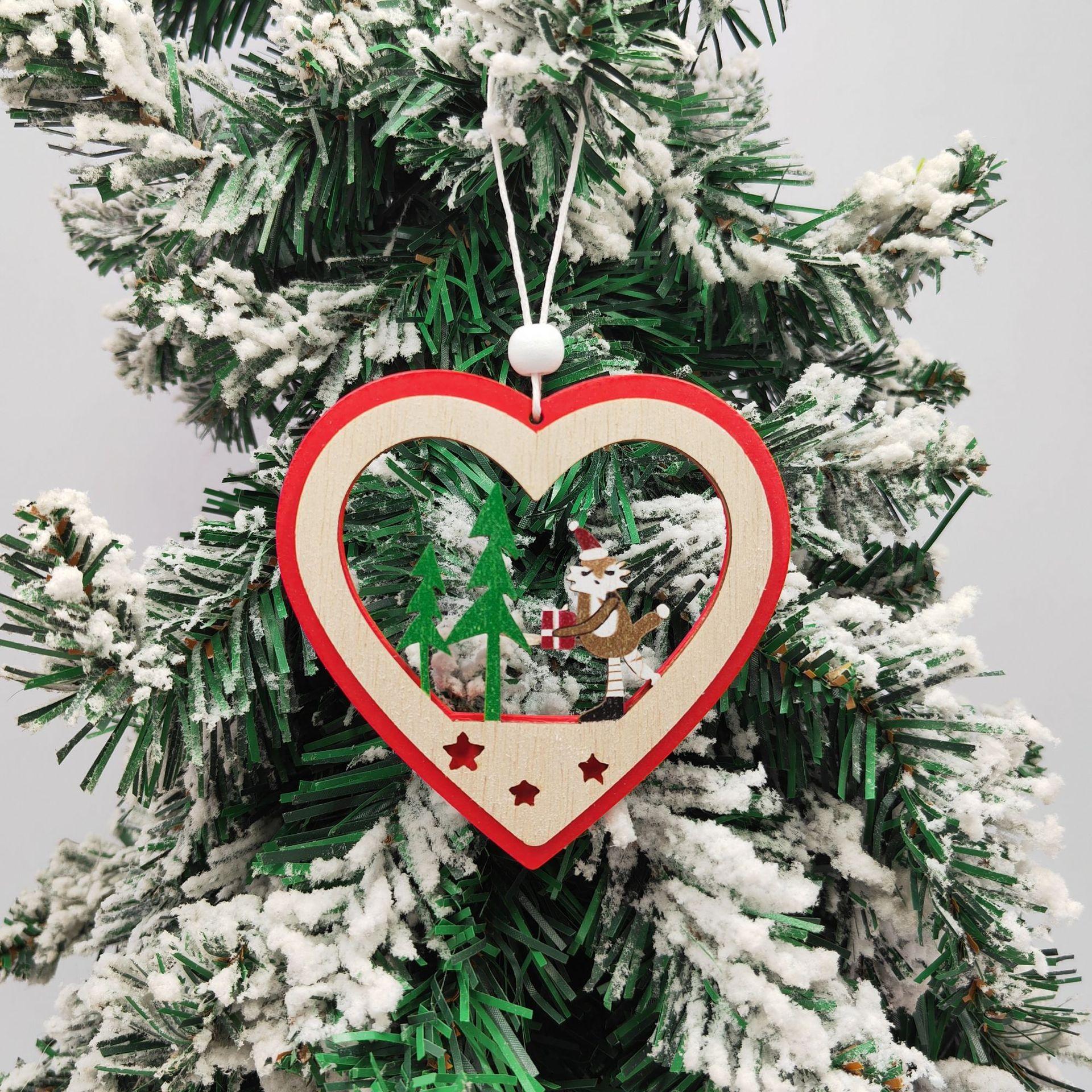 Новая деревянная подвеска на елку олень пожилой человек снеговик атмосферное украшение креативное двухслойное деревянное украшение
Новая деревянная подвеска на елку олень пожилой человек снеговик атмосферное украшение креативное двухслойное деревянное украшение