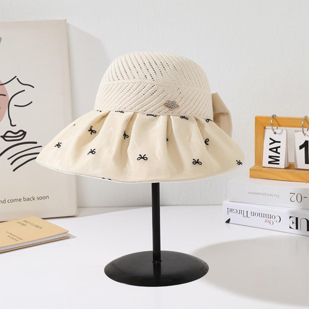 Foldable Sun Protection Cap Elegant Bow Hat Fashion Empty Top Sun Hat Summer
Foldable Sun Protection Cap Elegant Bow Hat Fashion Empty Top Sun Hat Summer
