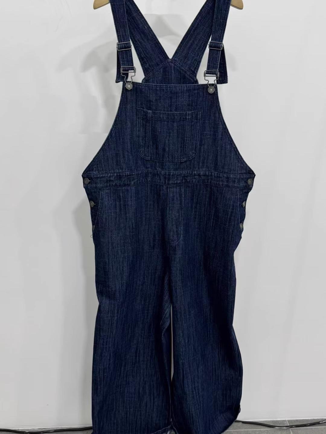 Spring Korean Style Loose Plus Size Casual Straight Leg Denim Overalls One Size темно-синий
Spring Korean Style Loose Plus Size Casual Straight Leg Denim Overalls One Size темно-синий