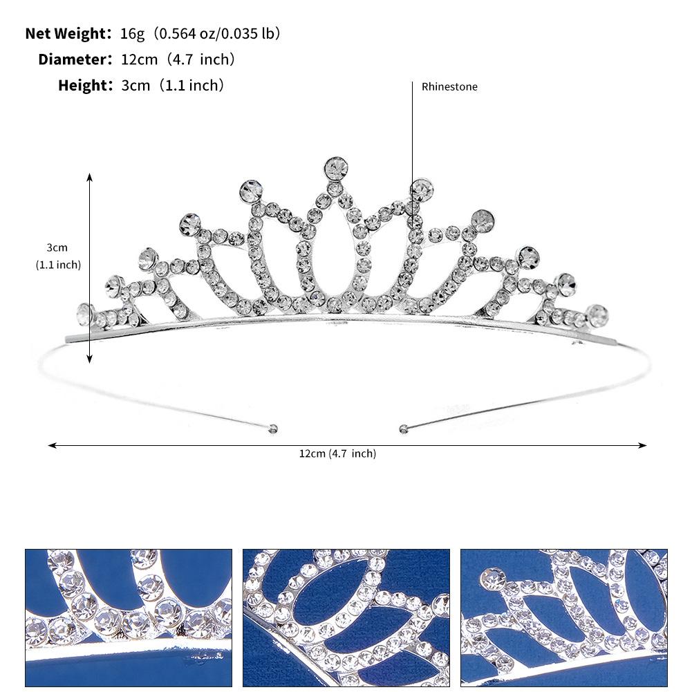 Европейская и американская мода Корона принцессы Аксессуары для волос Простая корона на день рождения Ободок Головной убор Сплав Стразы Детская маленькая корона
Европейская и американская мода Корона принцессы Аксессуары для волос Простая корона на день рождения Ободок Головной убор Сплав Стразы Детская маленькая корона