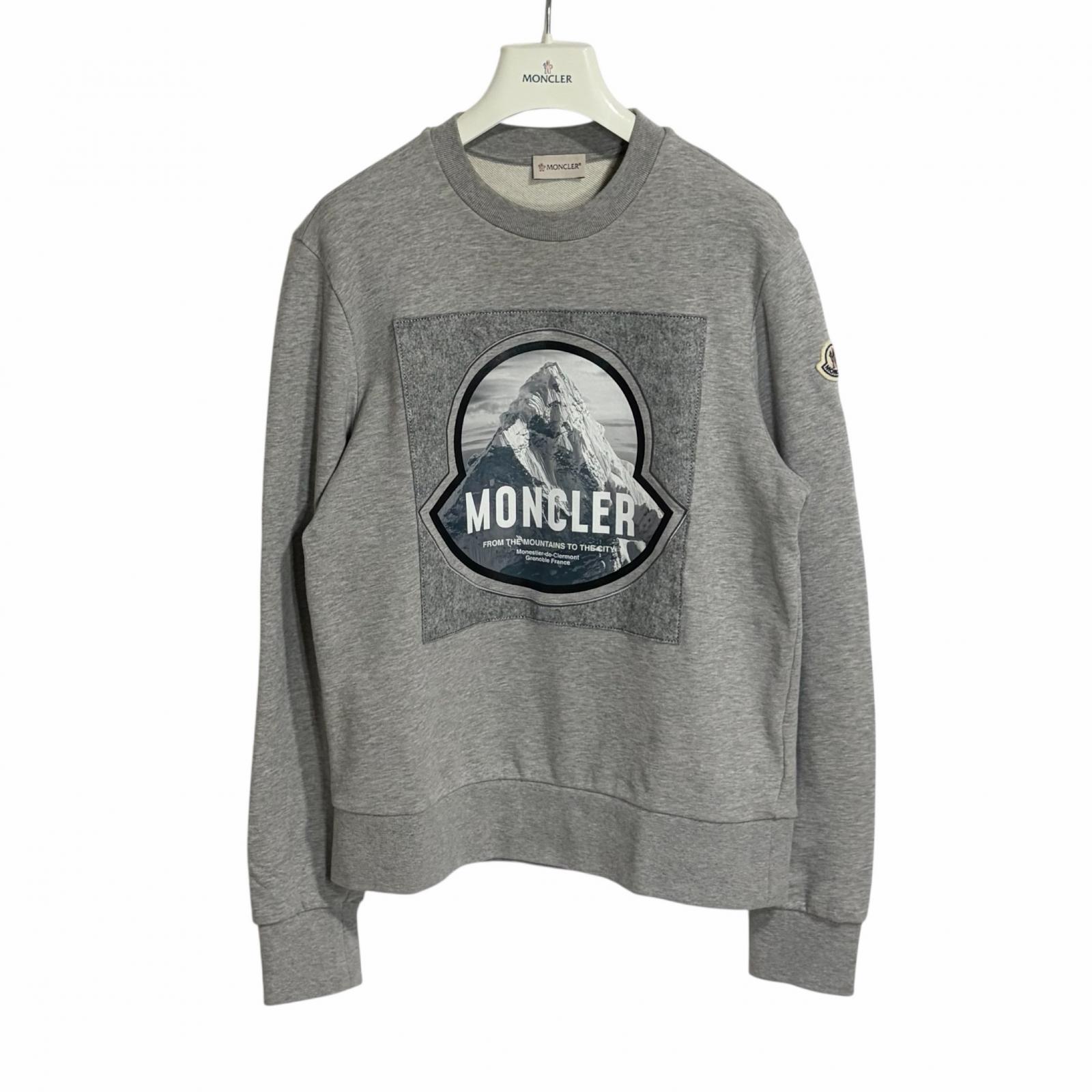 MONCLER Sweatshirt Gray Men s Size S Authentic Model F20918G781108098U S сірий колір
MONCLER Sweatshirt Gray Men s Size S Authentic Model F20918G781108098U S сірий колір