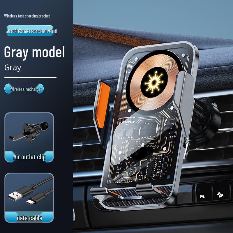 Беспроводное автомобильное зарядное устройство C10 - автоматическое индукционное крепление для телефонов
Беспроводное автомобильное зарядное устройство C10 - автоматическое индукционное крепление для телефонов