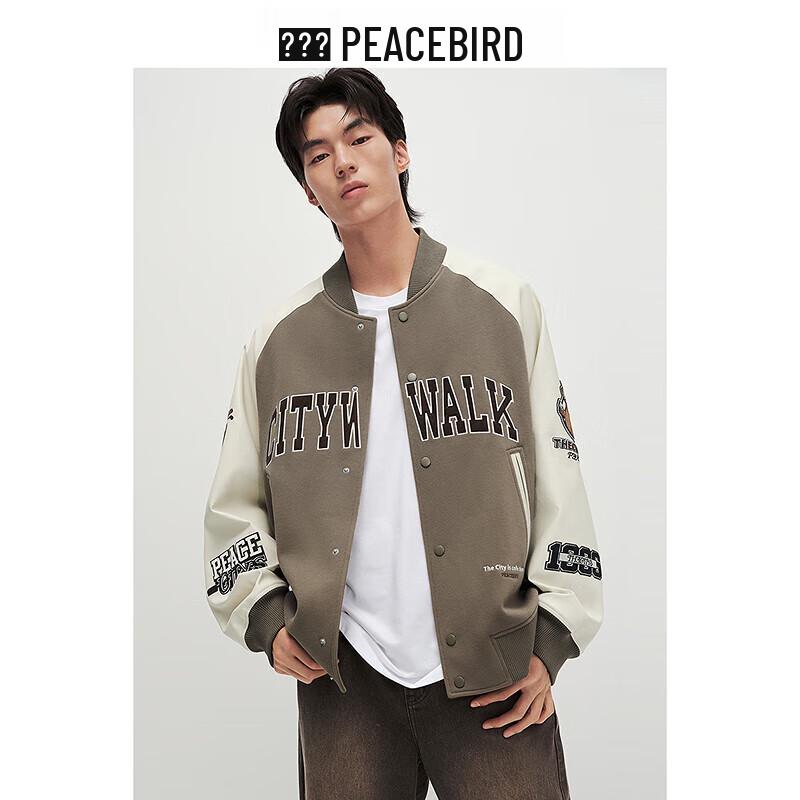 PEACEBIRD MEN American Retro Embroidered Baseball Jacket M
PEACEBIRD MEN American Retro Embroidered Baseball Jacket M