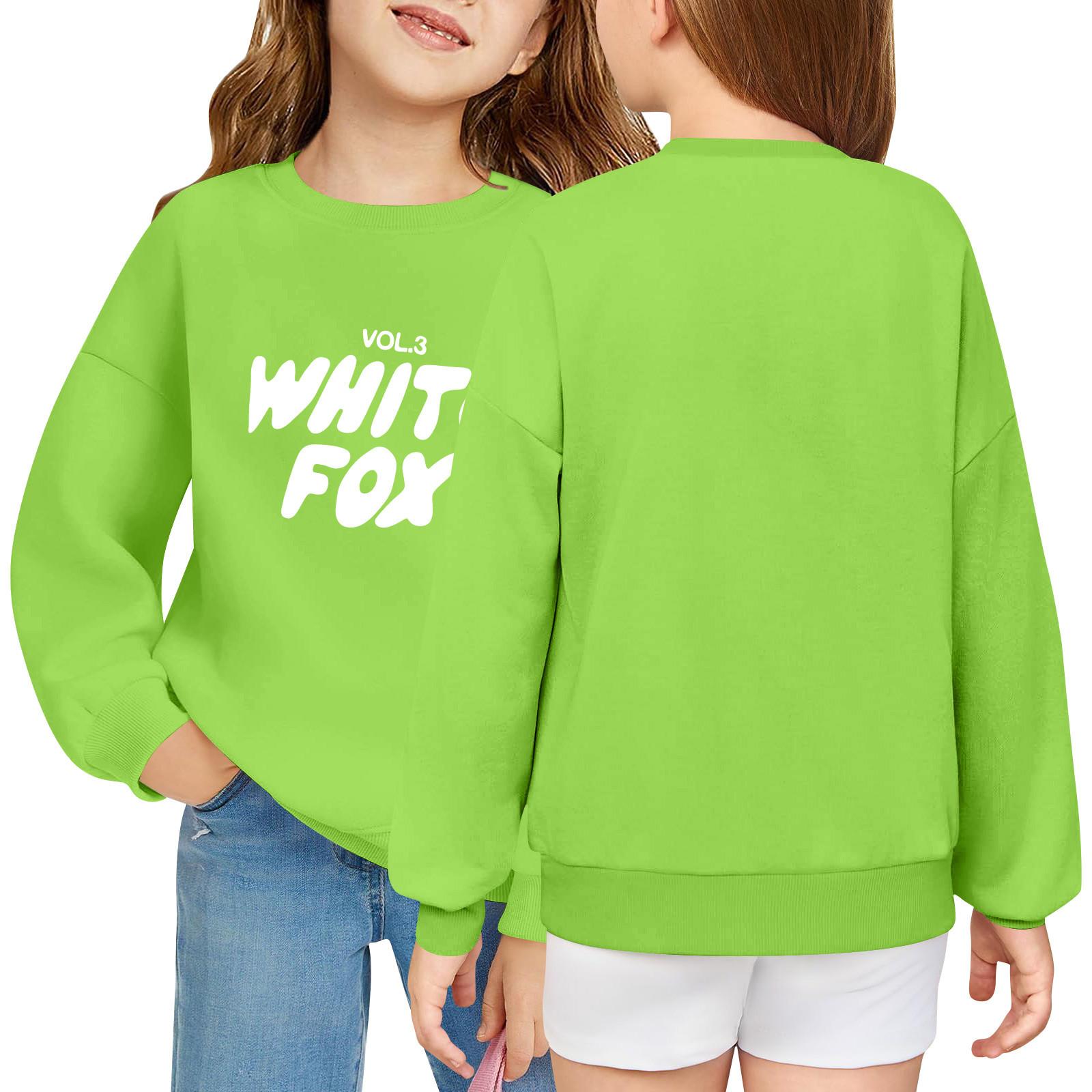 Детский пуловер свободного кроя с длинным рукавом, с принтом букв и круглым вырезом 100
Детский пуловер свободного кроя с длинным рукавом, с принтом букв и круглым вырезом 100