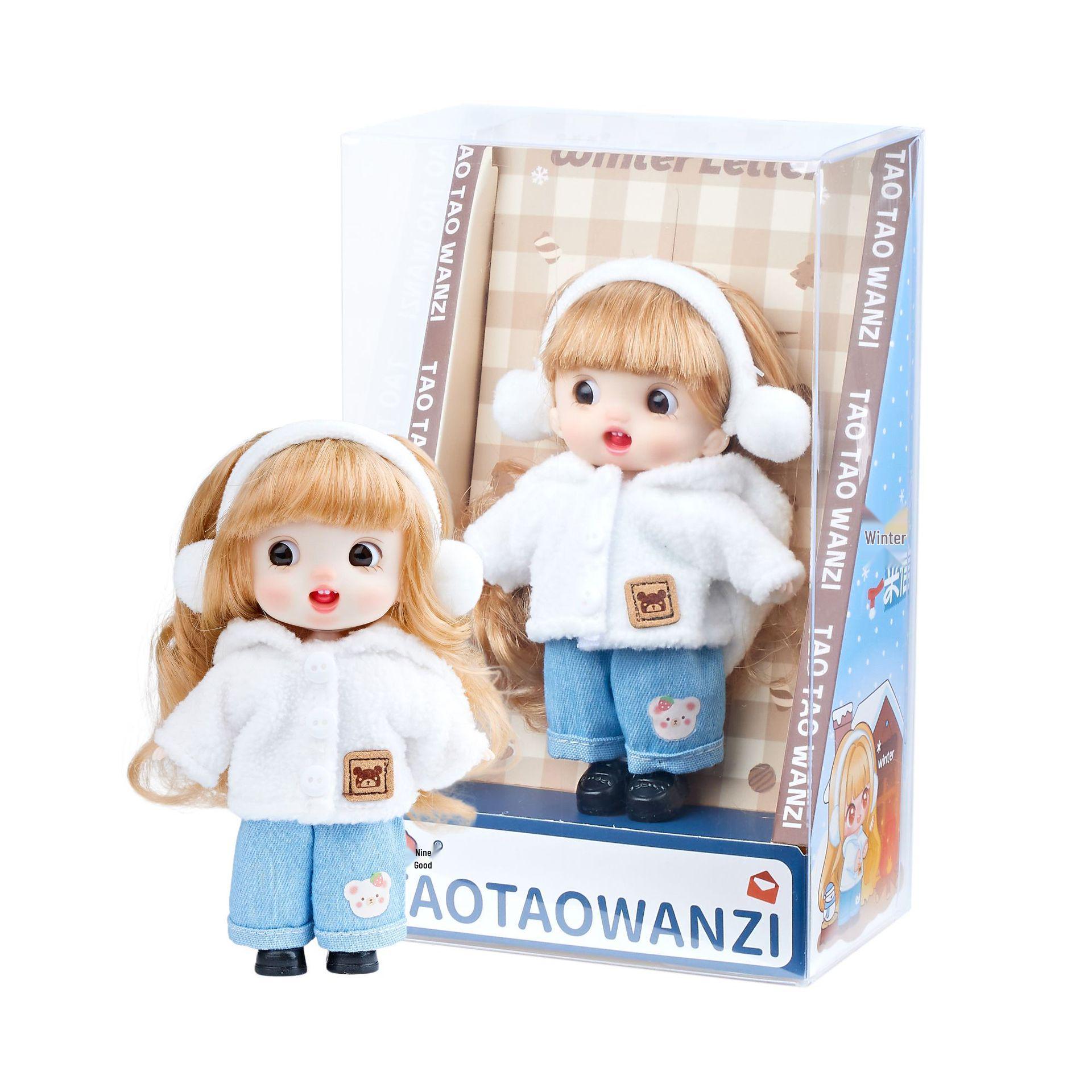 Модний бавовняний жакет для ляльок OB11/BJD 1/12 зі змінним одягом та рухомими багатосуглобовими частинами 14cm
Модний бавовняний жакет для ляльок OB11/BJD 1/12 зі змінним одягом та рухомими багатосуглобовими частинами 14cm