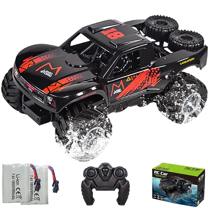 Ritaosan amphibious radio controlled car For kids Popularity radio control waterproof car remote control car off road drift 2.4Ghz 4WD 360° rotation
Ritaosan amphibious radio controlled car For kids Popularity radio control waterproof car remote control car off road drift 2.4Ghz 4WD 360° rotation