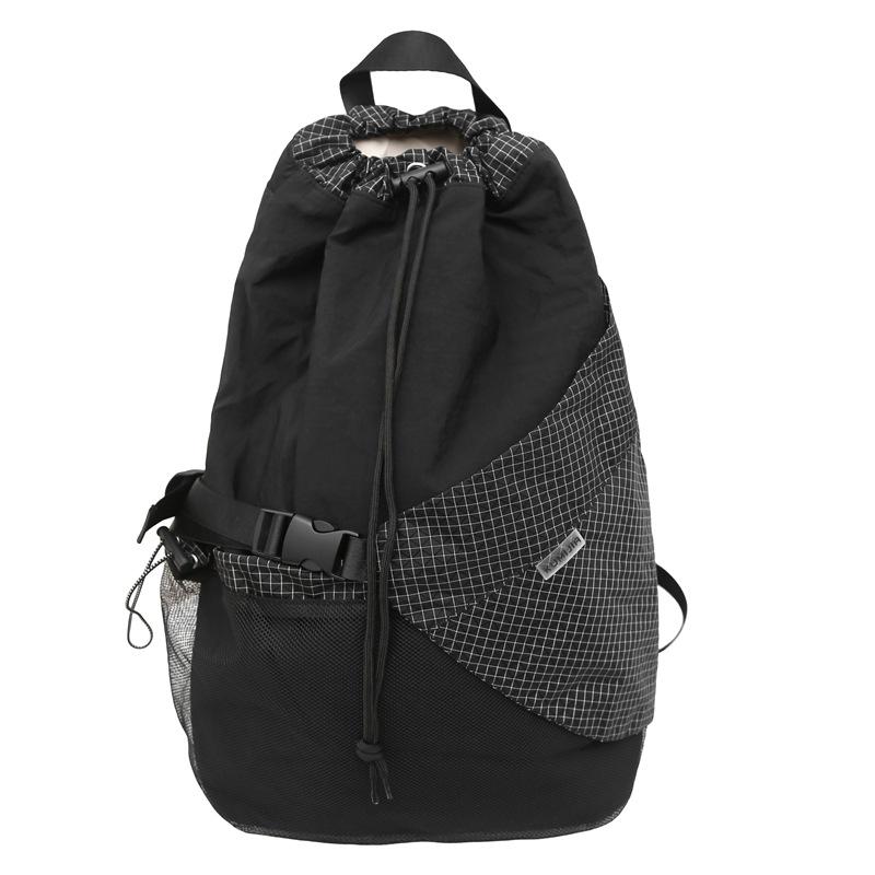 Outdoor Multifunction Waterproof Camping Travel Drawstring Backpack Men Women Techwear Style Hip Hop Crossbody Laptop Bag чорний
Outdoor Multifunction Waterproof Camping Travel Drawstring Backpack Men Women Techwear Style Hip Hop Crossbody Laptop Bag чорний