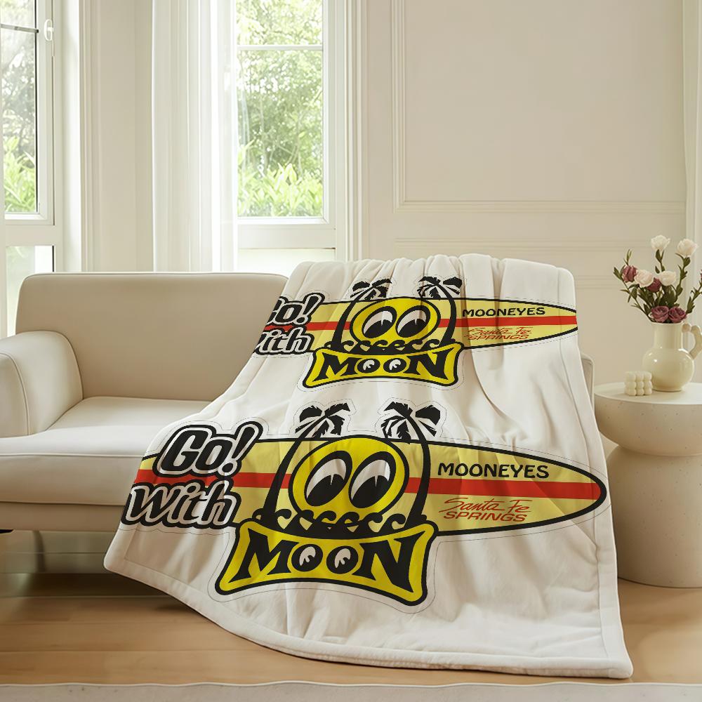 Funny print M-Mooneyes Blanket For Sofa Office Bed Plane Travel Sleep Read Relax Camping Soft And Warm 30x40in
Funny print M-Mooneyes Blanket For Sofa Office Bed Plane Travel Sleep Read Relax Camping Soft And Warm 30x40in