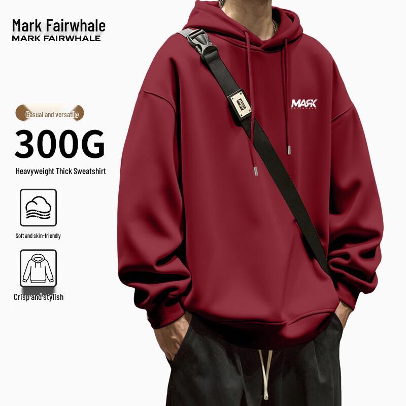 Mark Fairwhale Men s Loose Fit Heavyweight Fleece Hoodie L
Mark Fairwhale Men s Loose Fit Heavyweight Fleece Hoodie L