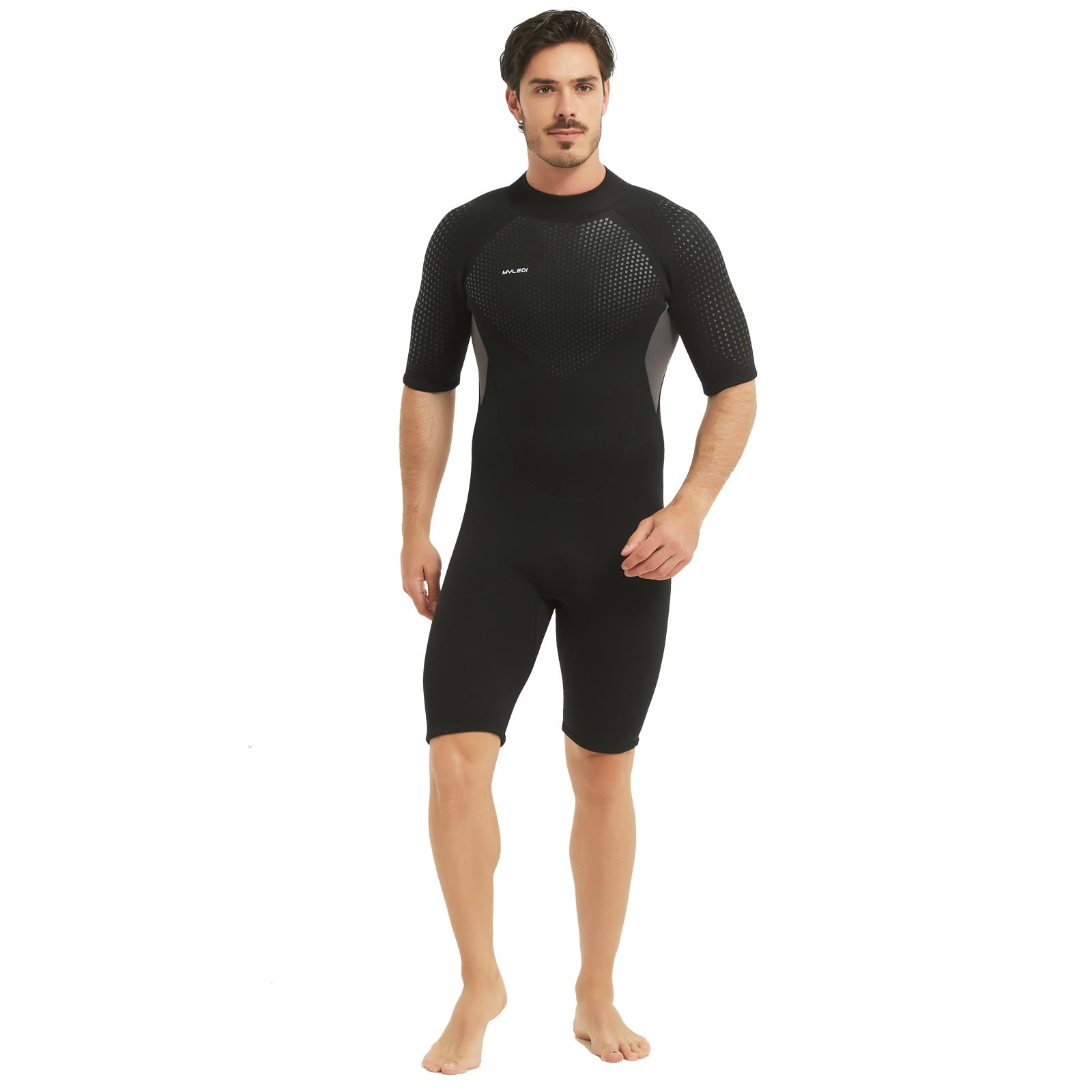 MORGEN SKY Spring Wetsuit for 3mm Short Back Summer Jersey Neoprene Sun Skin MY002 Men, Sleeve, Zip, Lining, Material, Protection, Fishing, Diving, чорний
MORGEN SKY Spring Wetsuit for 3mm Short Back Summer Jersey Neoprene Sun Skin MY002 Men, Sleeve, Zip, Lining, Material, Protection, Fishing, Diving, чорний