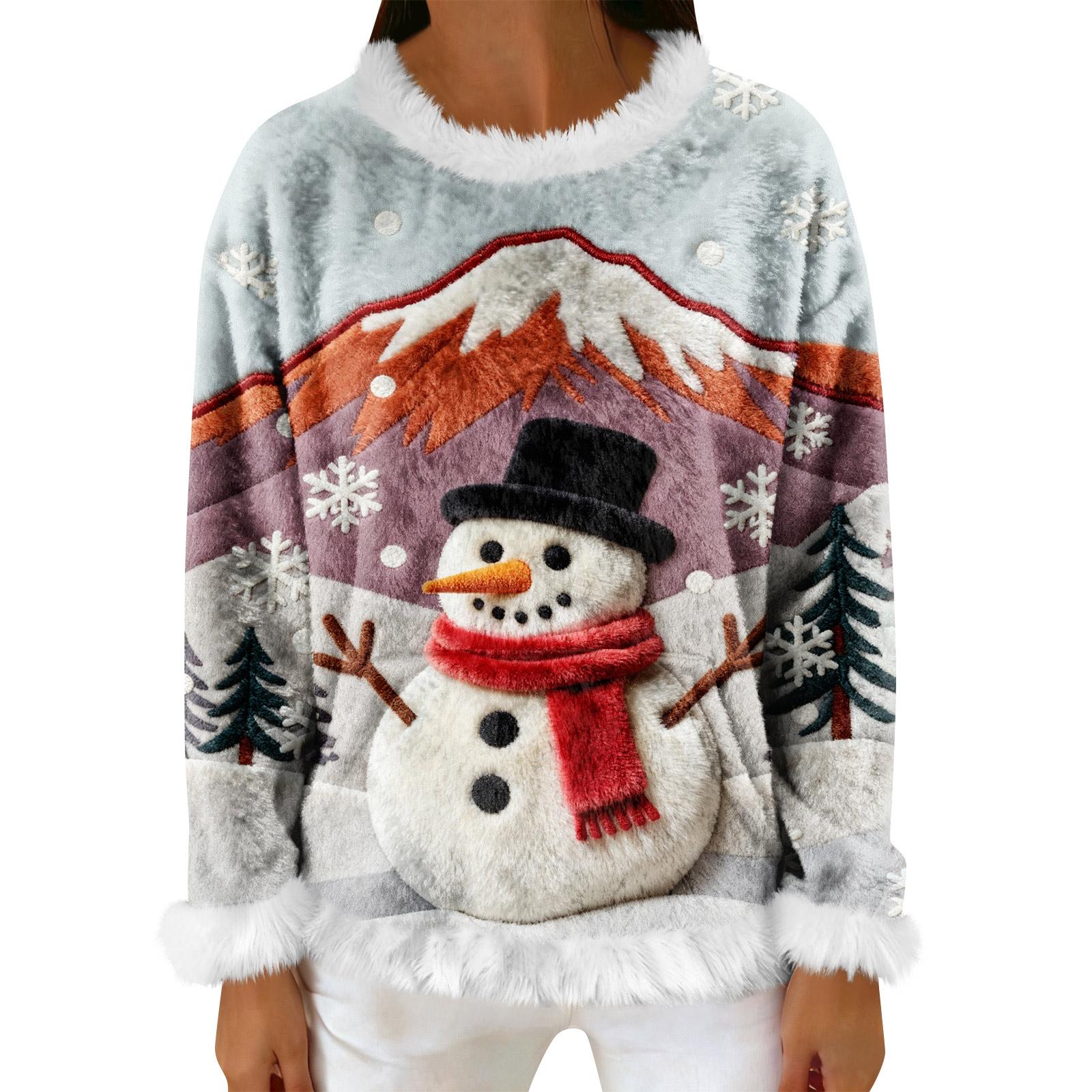 Женский повседневный флисовый свитшот с длинными рукавами и круглым вырезом, удобный, свободного кроя, легкий, фланелевый свитшот для женщин L
Женский повседневный флисовый свитшот с длинными рукавами и круглым вырезом, удобный, свободного кроя, легкий, фланелевый свитшот для женщин L