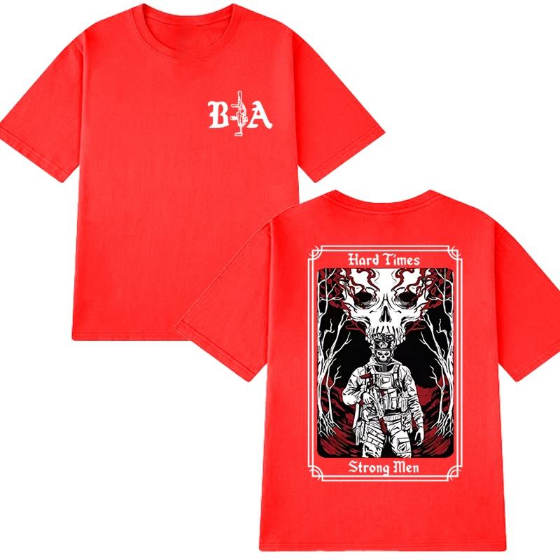 Hard Times 2026 Brothers in Arms Double Sided Printed T Shirts Men Women Harajuku Streetwear Unisex Cotton Short Sleeve Tshirt M
Hard Times 2026 Brothers in Arms Double Sided Printed T Shirts Men Women Harajuku Streetwear Unisex Cotton Short Sleeve Tshirt M