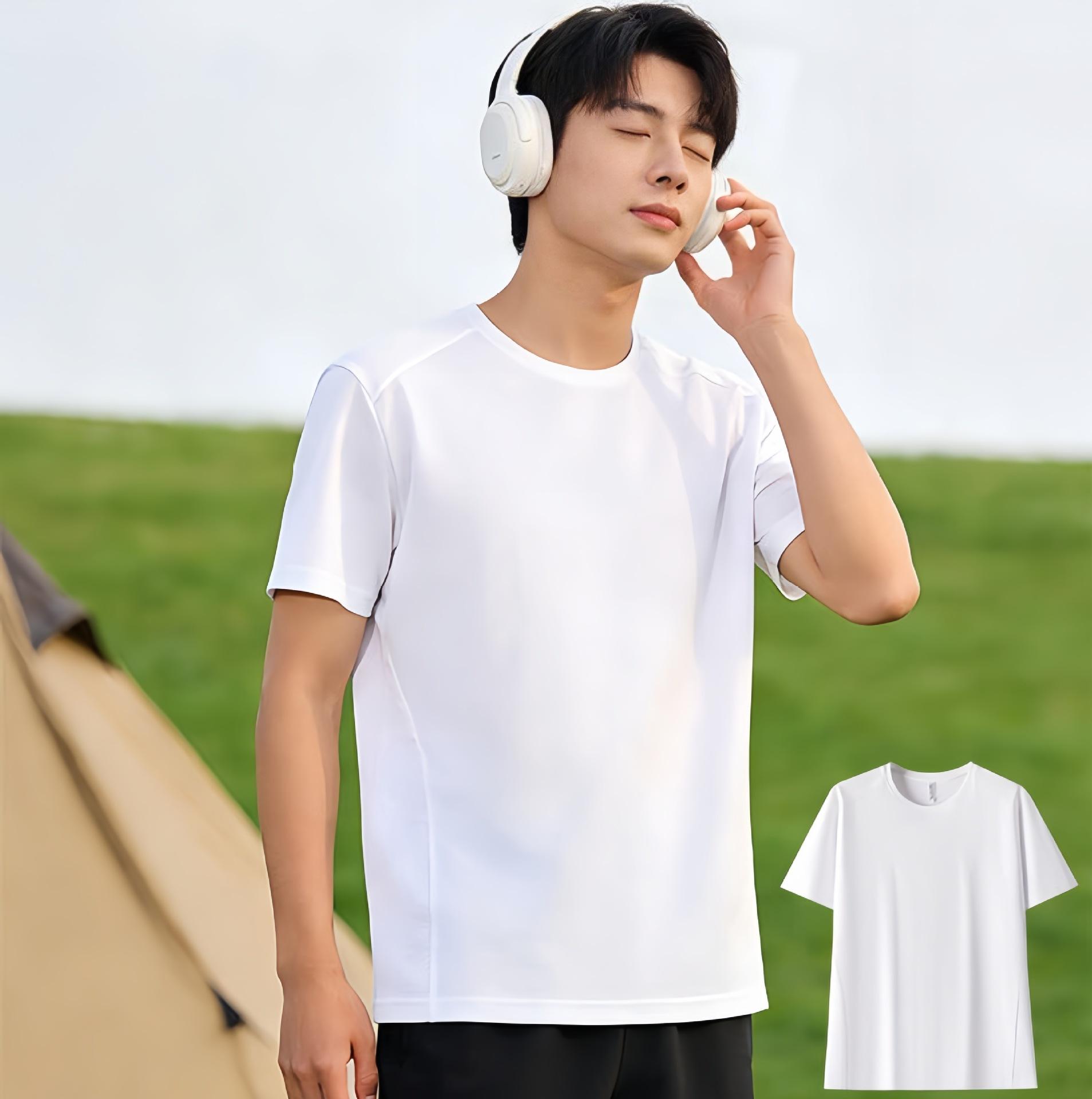 Men’s Ice Silk Sports T-Shirt, Short-Sleeve, Plus-Size, for Running XL білий
Men’s Ice Silk Sports T-Shirt, Short-Sleeve, Plus-Size, for Running XL білий