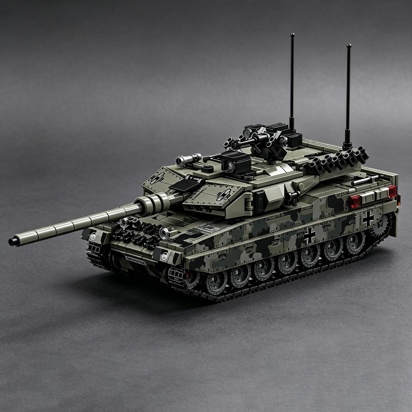 Основной боевой танк Leopard 2A7: Игрушка-конструктор Modern Warfare Стальной Зверь для мальчиков и девочек – Немецкая гусеничная бронетехника Второй мировой войны NO BOX
Основной боевой танк Leopard 2A7: Игрушка-конструктор Modern Warfare Стальной Зверь для мальчиков и девочек – Немецкая гусеничная бронетехника Второй мировой войны NO BOX