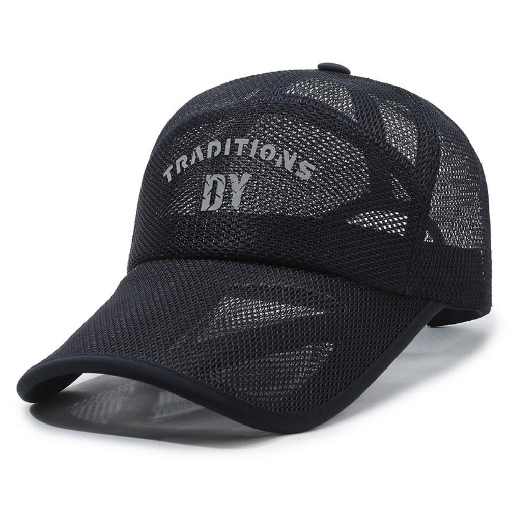 Mesh Baseball Cap Breathable Sports Hats Portable Sunscreen Cap Women Men темно-синий
Mesh Baseball Cap Breathable Sports Hats Portable Sunscreen Cap Women Men темно-синий