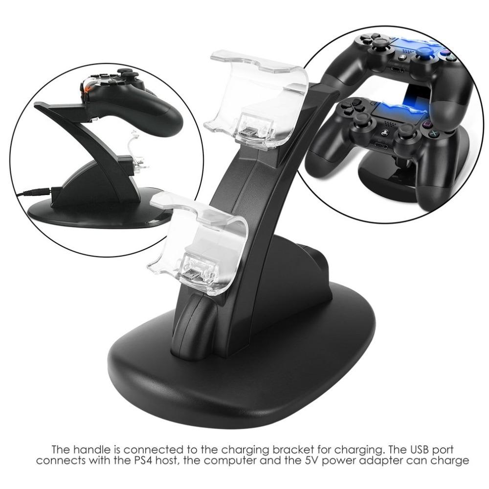 Для Playstation PS4 подвійний контролер зарядний пристрій док-станція геймпад зарядна станція зі світлодіодними індикаторами
Для Playstation PS4 подвійний контролер зарядний пристрій док-станція геймпад зарядна станція зі світлодіодними індикаторами