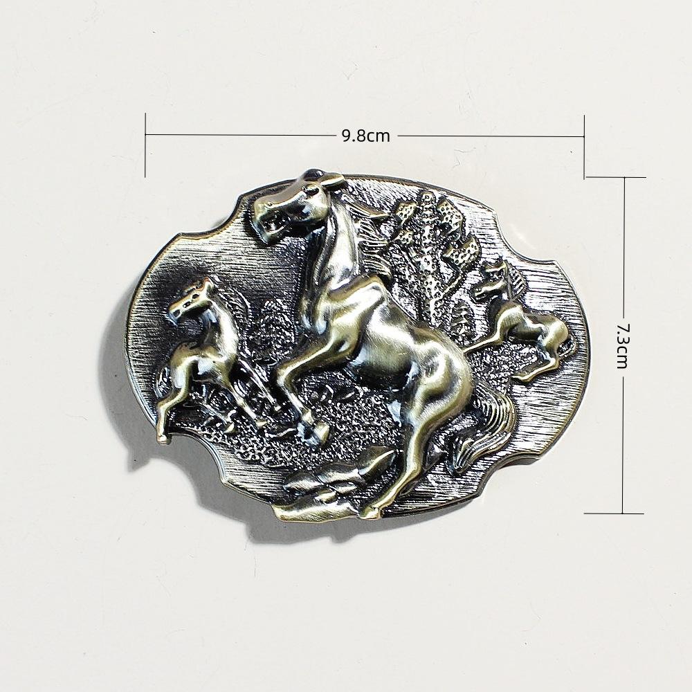 Retro Alloy Belt Buckle Head Zinc Alloy Horse Western Style E-Commerce Reference picture size
Retro Alloy Belt Buckle Head Zinc Alloy Horse Western Style E-Commerce Reference picture size
