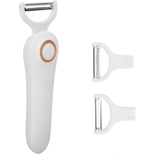 Электрическая овощечистка, портативная USB-перезаряжаемая овощечистка для фруктов и овощей с 3 режущими головками, лезвием из нержавеющей стали, долговечностью для дома
Электрическая овощечистка, портативная USB-перезаряжаемая овощечистка для фруктов и овощей с 3 режущими головками, лезвием из нержавеющей стали, долговечностью для дома