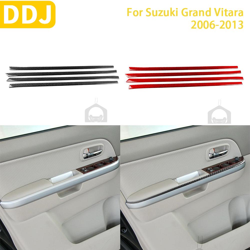 Для Suzuki Grand Vitara 2006 2007 2008 2009 2010 2011 2012 2013 Аксессуары для салона автомобиля из углеродного волокна Полная защита Door trim strip
Для Suzuki Grand Vitara 2006 2007 2008 2009 2010 2011 2012 2013 Аксессуары для салона автомобиля из углеродного волокна Полная защита Door trim strip