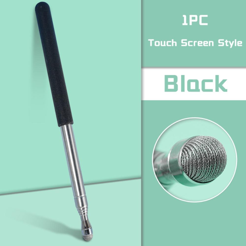 High Quality Stainless Steel Touch Screen Pen 68MM Telescopic Rod Reading Sticks Whiteboard Presentation Pointer Teaching Tools чорний
High Quality Stainless Steel Touch Screen Pen 68MM Telescopic Rod Reading Sticks Whiteboard Presentation Pointer Teaching Tools чорний