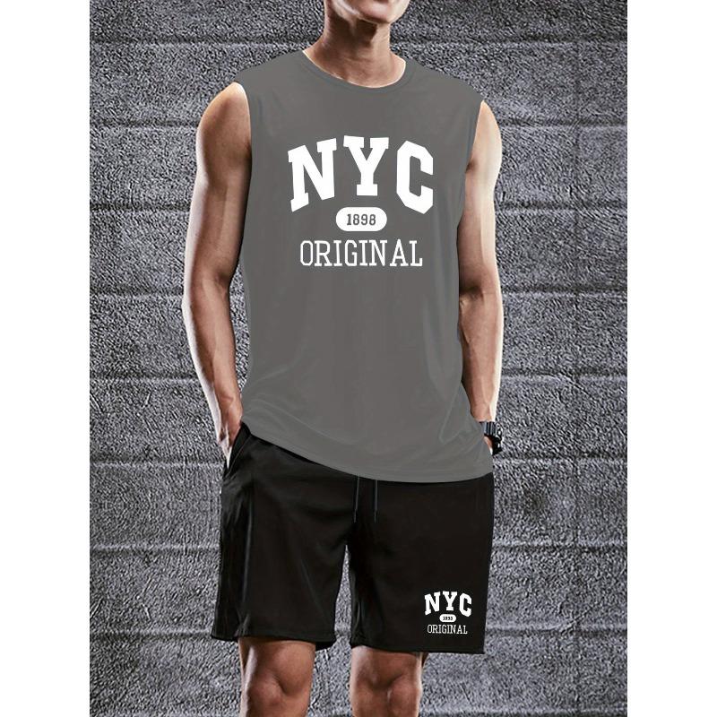Trendy Graphic Print Tank Top Shorts Set Soft Touch Wrinkle Resistant XXL сірий
Trendy Graphic Print Tank Top Shorts Set Soft Touch Wrinkle Resistant XXL сірий