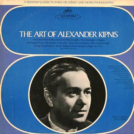 LP Record ALEXANDER KIPNIS The Art Of Alexander Kipnis 60076 Seraphim 1969 UK Classical Used
LP Record ALEXANDER KIPNIS The Art Of Alexander Kipnis 60076 Seraphim 1969 UK Classical Used