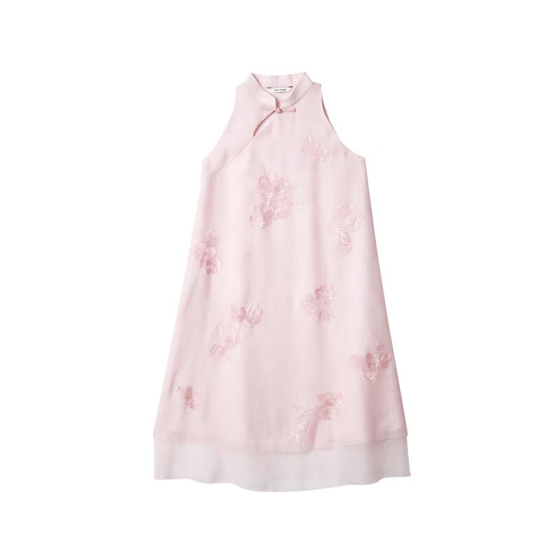 New Chinese Style Sleeveless Stand Collar A-line Dress L
New Chinese Style Sleeveless Stand Collar A-line Dress L