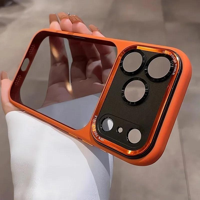 New Hard Acrylic Transparent Phone Case for iPhone 17 Air 14 15 16 Plus 12 13 17 Pro Max Lens Film Protection Shockproof Cover iPhone 15 Pro
New Hard Acrylic Transparent Phone Case for iPhone 17 Air 14 15 16 Plus 12 13 17 Pro Max Lens Film Protection Shockproof Cover iPhone 15 Pro