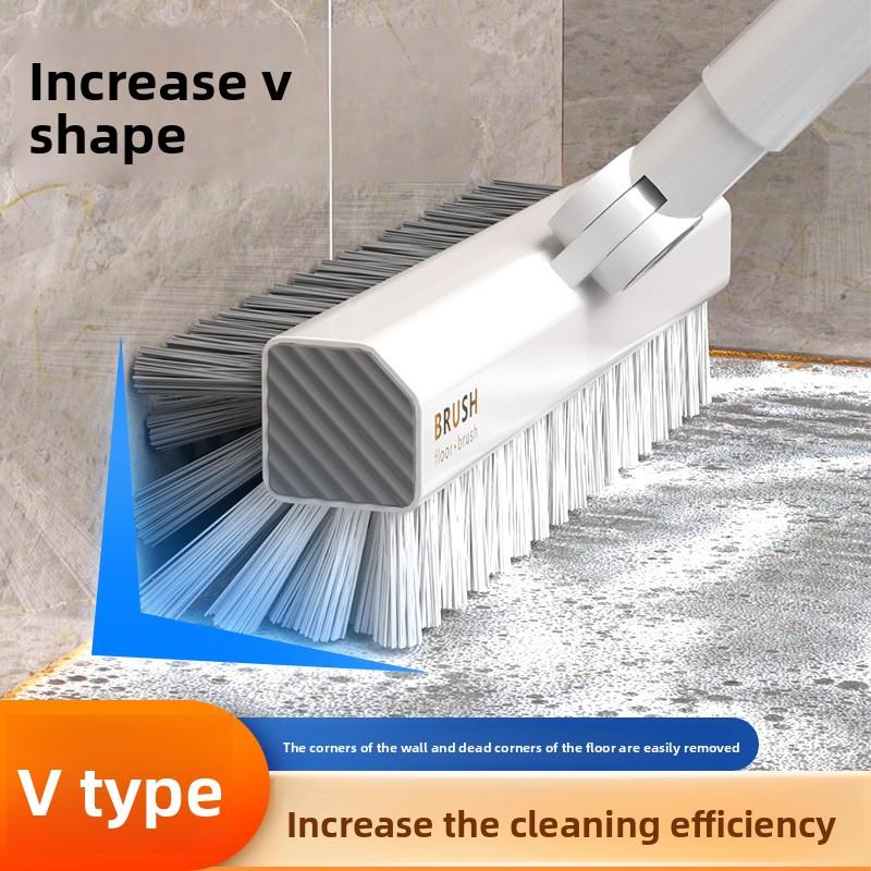 Household Bathroom Floor Brush Hard Bristled Cleaning Tool for Tiles and Grooves білий
Household Bathroom Floor Brush Hard Bristled Cleaning Tool for Tiles and Grooves білий
