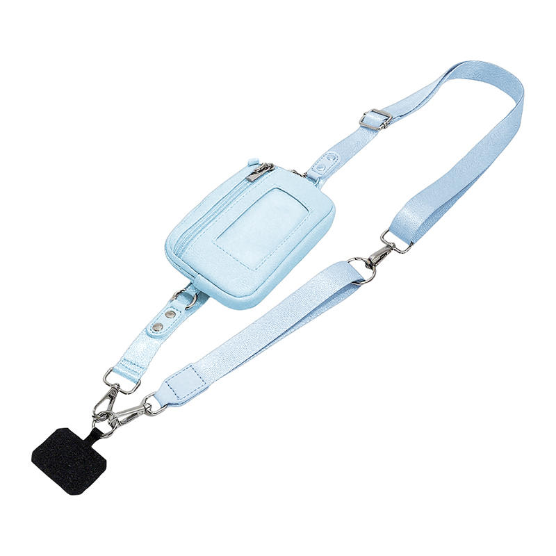 Adjustable Mobile Phone Lanyard Crossbody Bag, Id Card Mobile Phone Storage Bag Solid Color Detachable Storage Bag One Size світло-синій колір
Adjustable Mobile Phone Lanyard Crossbody Bag, Id Card Mobile Phone Storage Bag Solid Color Detachable Storage Bag One Size світло-синій колір