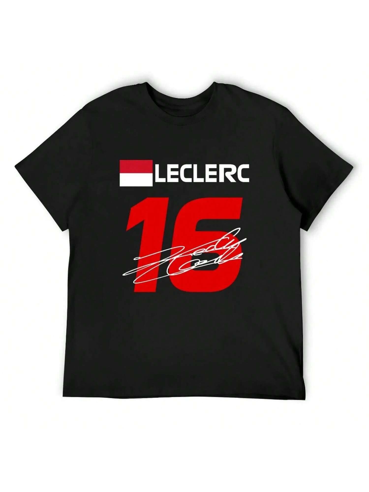 Футболка LECLERC 16 F1 2022, модная футболка, графическая футболка для спортивных фанатов, хлопковая футболка для мужчин, L чёрный
Футболка LECLERC 16 F1 2022, модная футболка, графическая футболка для спортивных фанатов, хлопковая футболка для мужчин, L чёрный