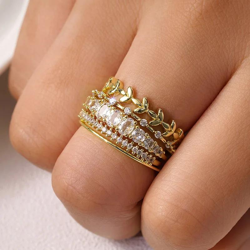 5-piece set of new wheat ear design Zircon accessories, luxurious and shiny high-end personality, light luxury geometric zircon 10
5-piece set of new wheat ear design Zircon accessories, luxurious and shiny high-end personality, light luxury geometric zircon 10