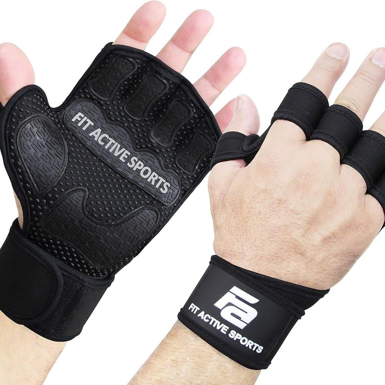 Palm non-slip thickened pad rubber silicone cycling fitness gloves weightlifting half finger band wrist gloves XL
Palm non-slip thickened pad rubber silicone cycling fitness gloves weightlifting half finger band wrist gloves XL