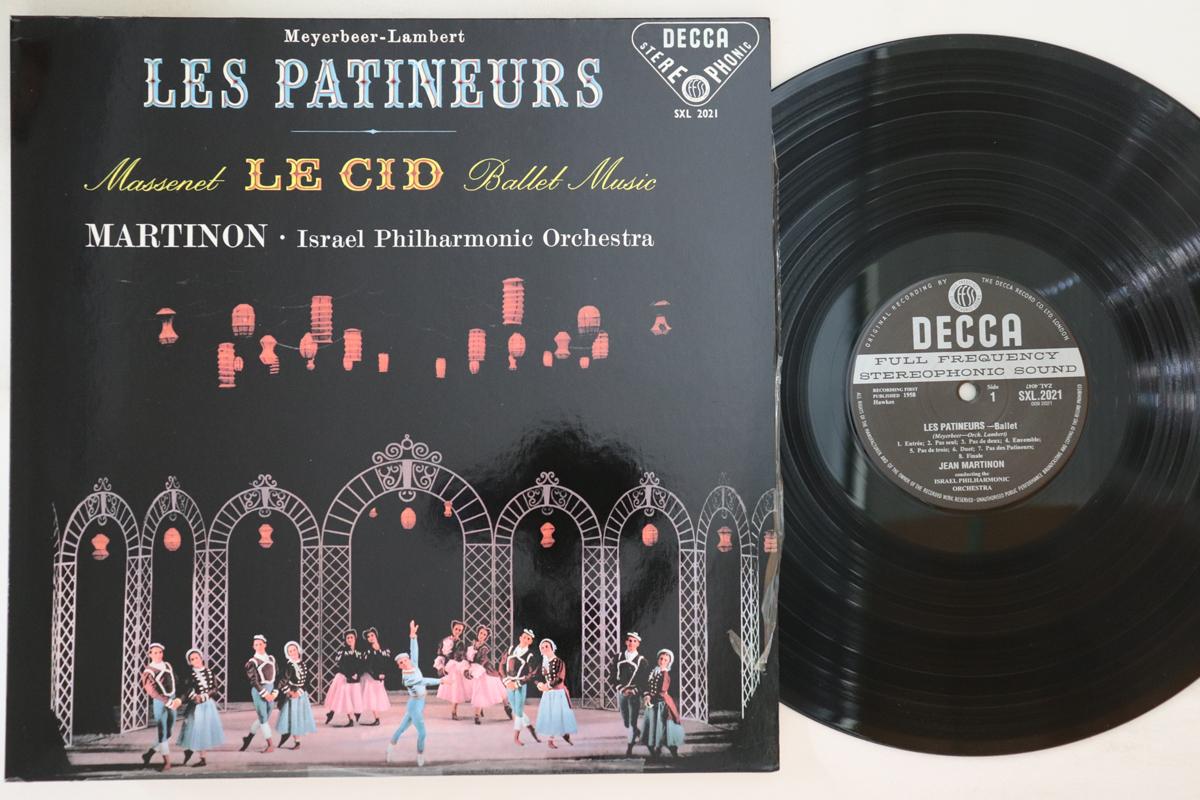 LP Record MARTINON ISRAEL PHILHARMONIC ORCHE Meyerbeer Les Patinadores Ballet SXL2021 DECCA Germany Classical Used
LP Record MARTINON ISRAEL PHILHARMONIC ORCHE Meyerbeer Les Patinadores Ballet SXL2021 DECCA Germany Classical Used