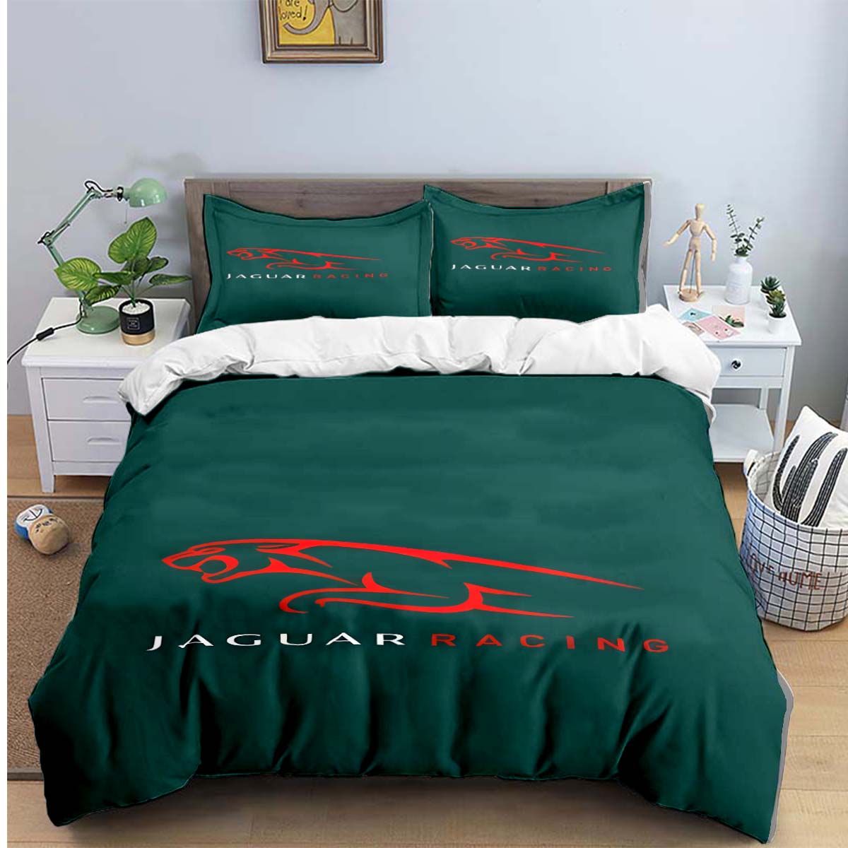 Exquisite J-Jaguar Bedding Set Single Twin Full King Size Car Fans Bed Linen Adults Teens Bedroom Birthday Gift US Full(200*230cm)3pcs
Exquisite J-Jaguar Bedding Set Single Twin Full King Size Car Fans Bed Linen Adults Teens Bedroom Birthday Gift US Full(200*230cm)3pcs
