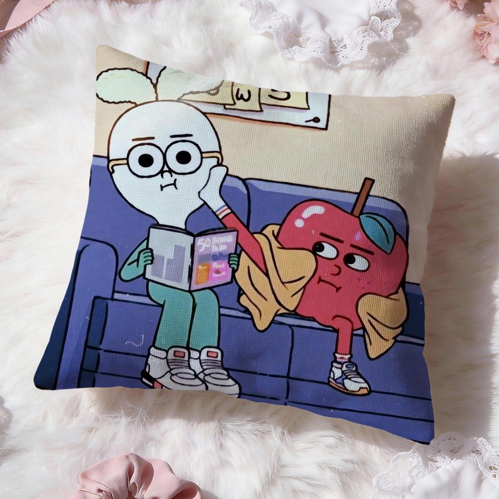 Anime Food AppleS And OnionS Cushion Cover Premium Comfort Reversible Pillow Cove -Two in One Design for Any Room & Car Interior 30cmx30cm
Anime Food AppleS And OnionS Cushion Cover Premium Comfort Reversible Pillow Cove -Two in One Design for Any Room & Car Interior 30cmx30cm