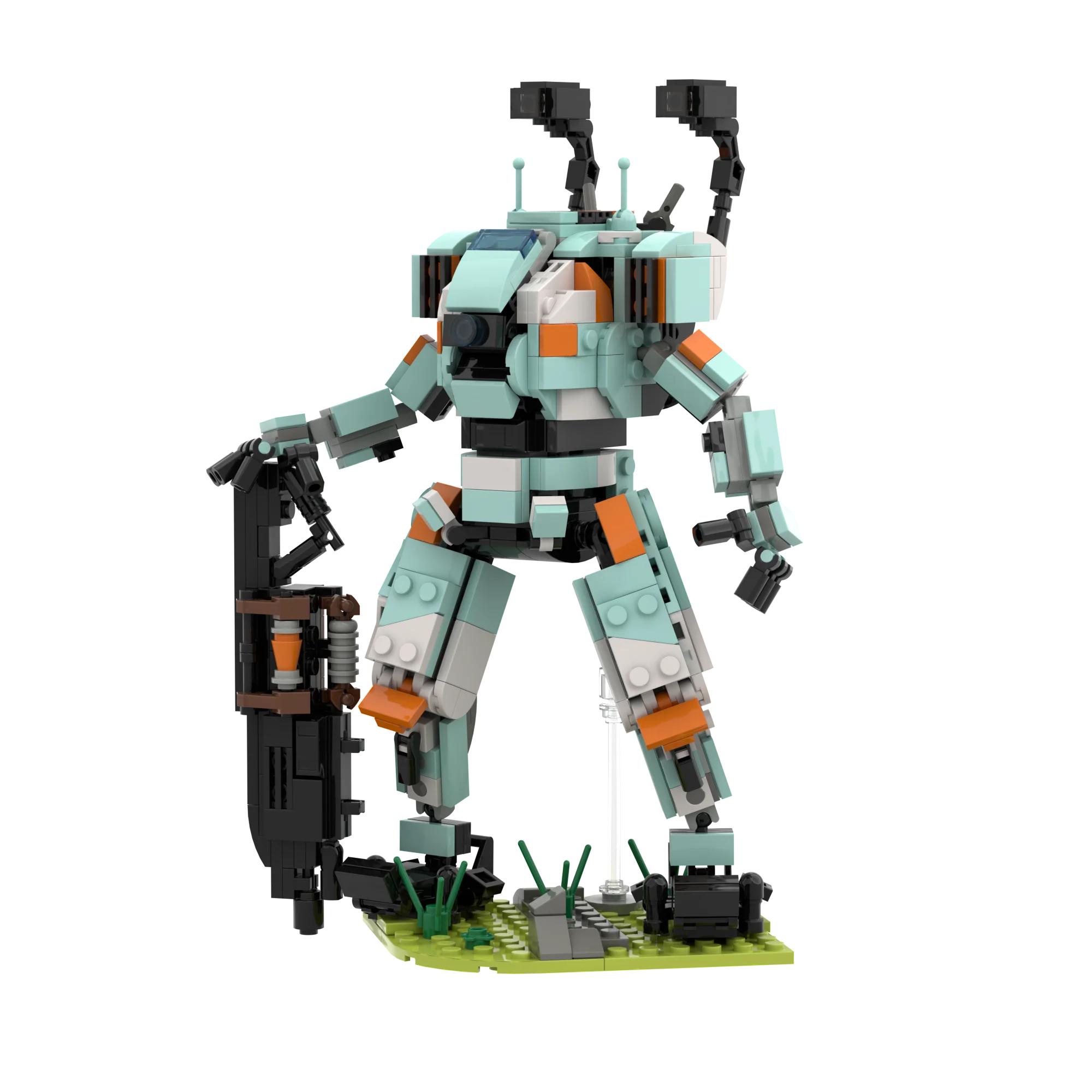 MOC Titanfalls 2 BT-7274 Vanguard-class Titan Robots Meche Figures Building Blocks Toys For Children Kids Toy DIY Gift
MOC Titanfalls 2 BT-7274 Vanguard-class Titan Robots Meche Figures Building Blocks Toys For Children Kids Toy DIY Gift