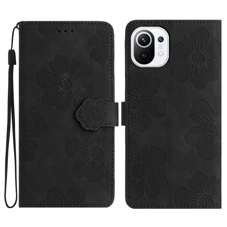 Wallet Phone Case for Xiaomi Mi 11 Lite 4G / 5G / 11 Lite 5G NE , PU Leather Flowers Imprinted Flip Stand Cover
Wallet Phone Case for Xiaomi Mi 11 Lite 4G / 5G / 11 Lite 5G NE , PU Leather Flowers Imprinted Flip Stand Cover