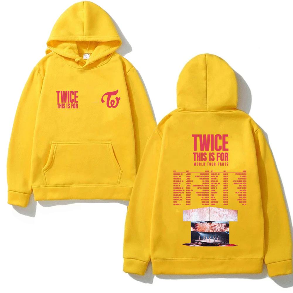 ЦЕ ДЛЯ СВІТОВОГО ТУРУ 2026 Худі TWICE Корейська жіноча група Топи Grunge одяг Токен Одяг того ж стилю M жовтий
ЦЕ ДЛЯ СВІТОВОГО ТУРУ 2026 Худі TWICE Корейська жіноча група Топи Grunge одяг Токен Одяг того ж стилю M жовтий
